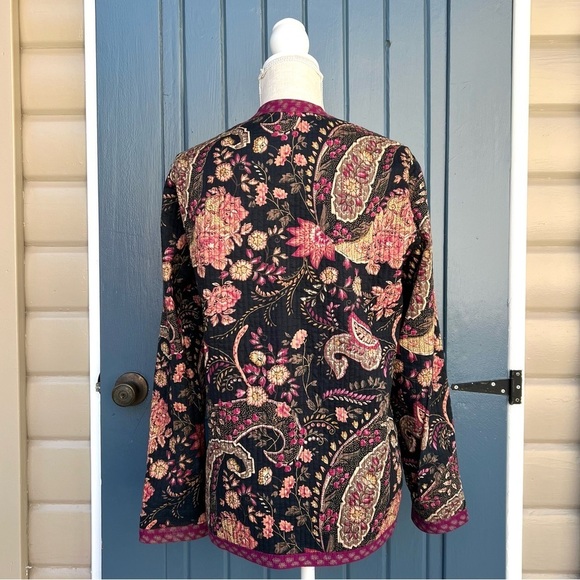 Appleseed's Quilted Jacket Women Size Large - Picture 3 of 7